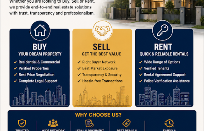 Ajanta Realty | Best property dealer in Vadodara | Premium Property Buy-Sell-Rent - Feature Photo