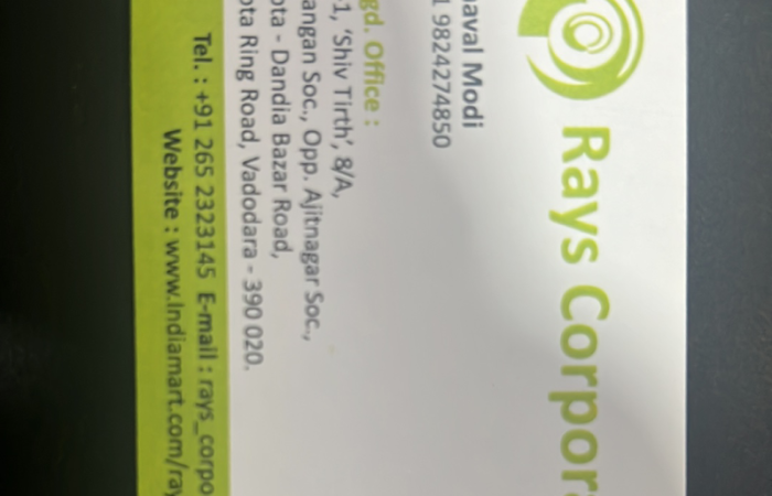 Rays Corporation - Feature Photo